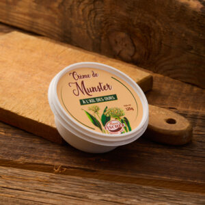 Crème de Munster Ail des Ours 125g