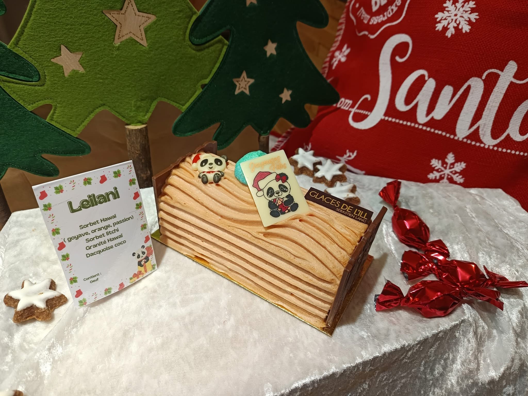 Bûche Glacée LEILANI