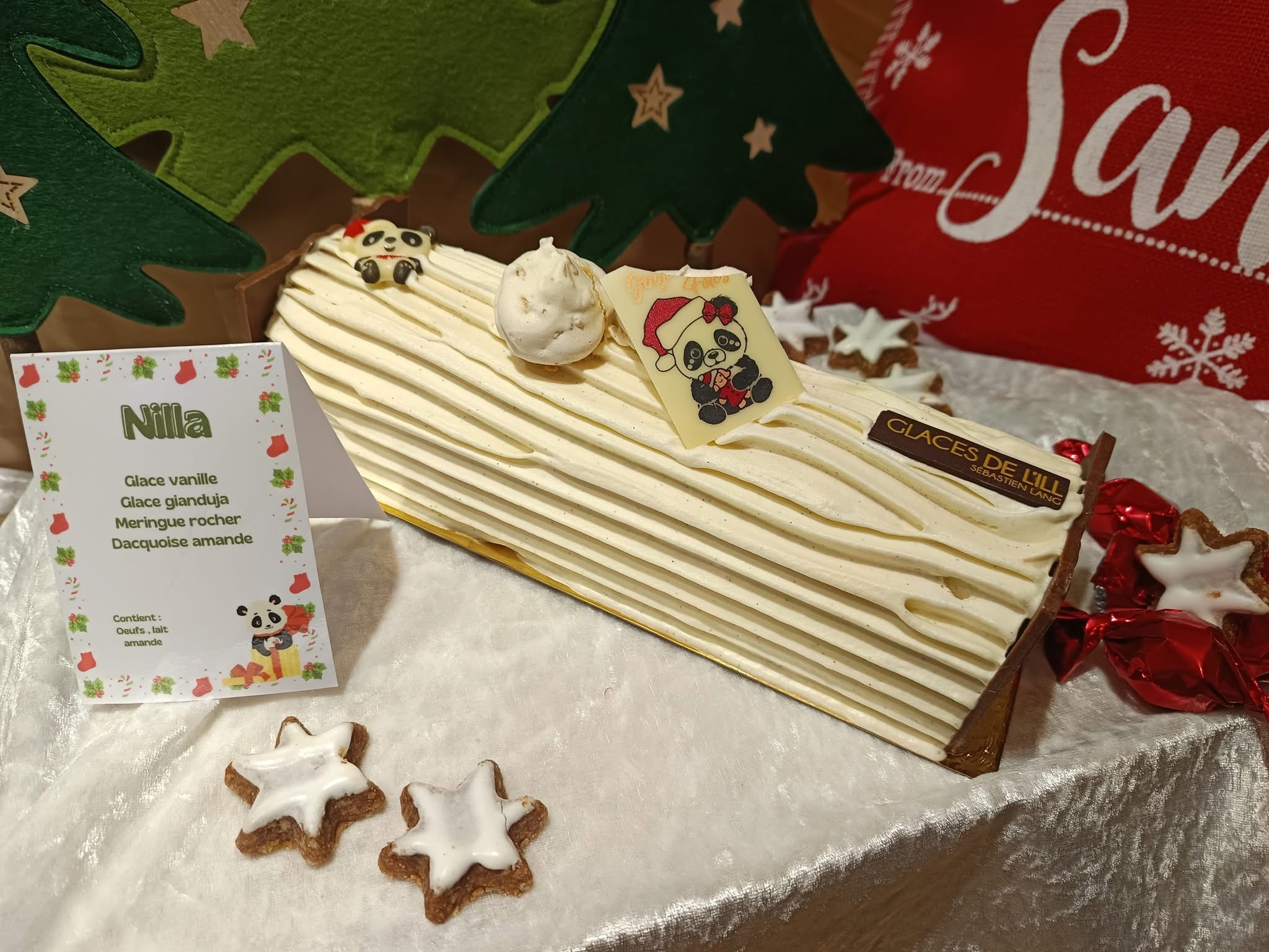 Bûche Glacée NILLA