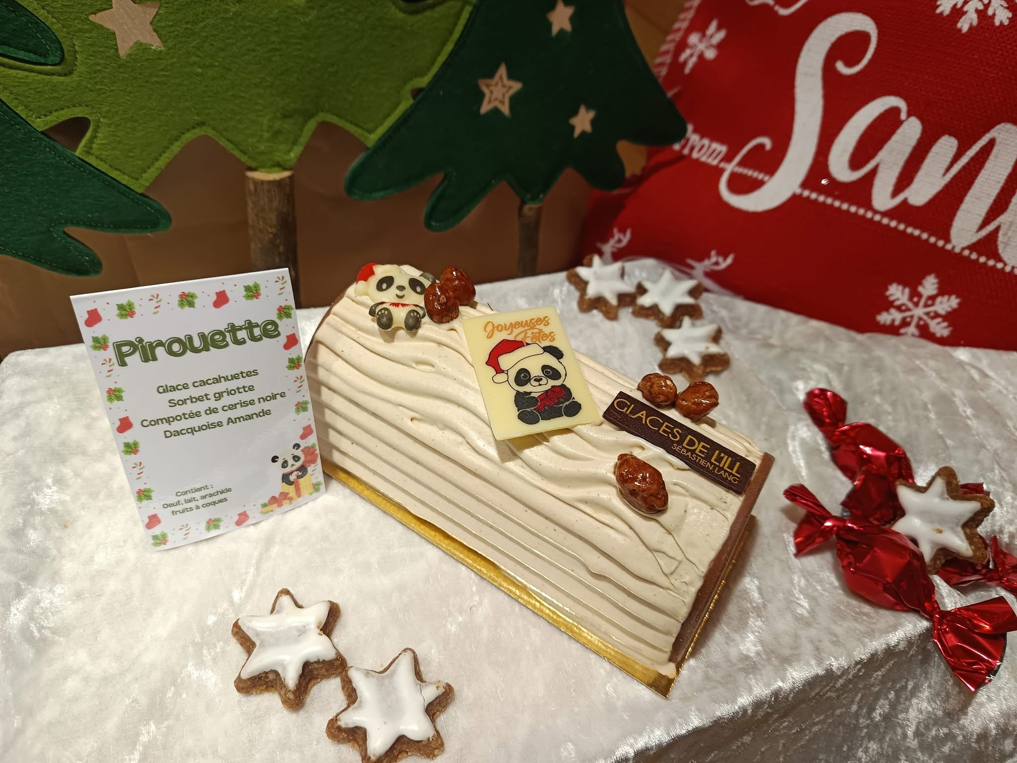 Bûche Glacée PIROUETTE
