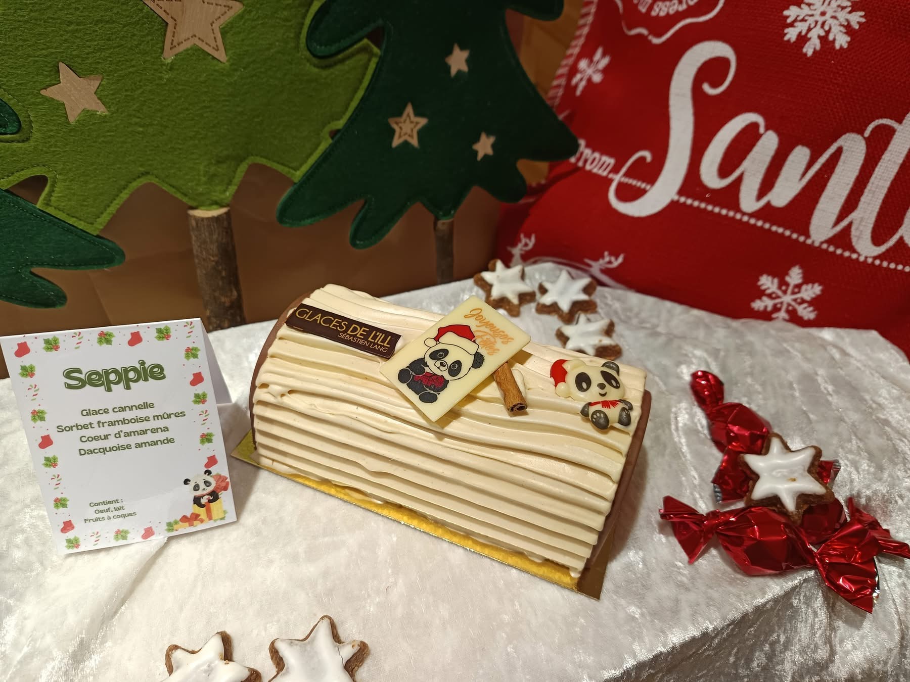 Bûche Glacée SEPPIE