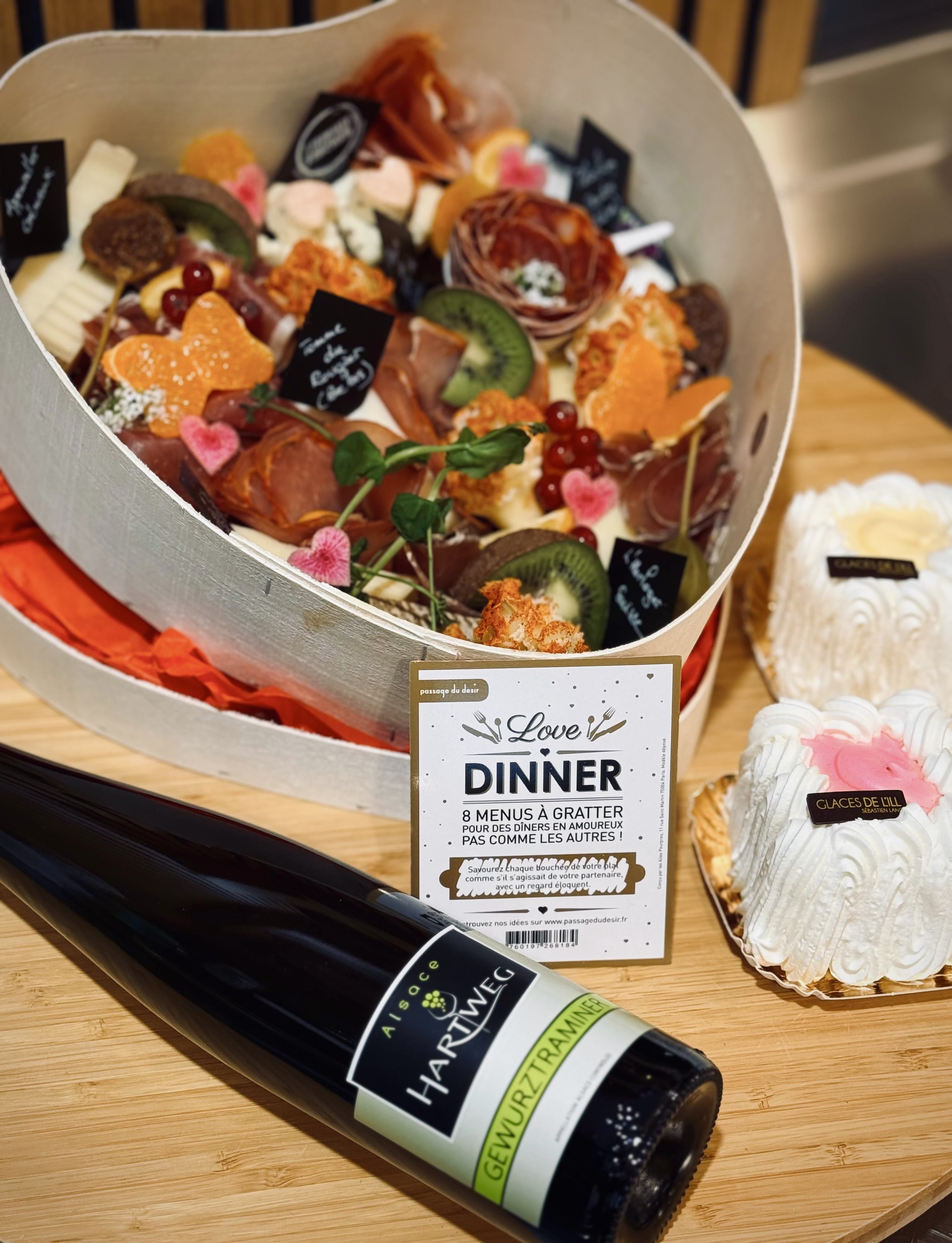 Plateau Saint Valentin – 2 personnes